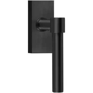 Draaikiep raamkruk Mat zwart PVD One Piet Boon PBL15-DK 124mm